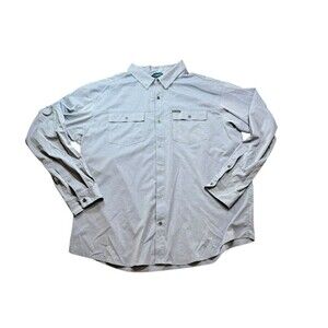 Columbia PFG Tamiami Fishing Shirt Mens Size 2XL Vented Omni-Shade Wicking XXL